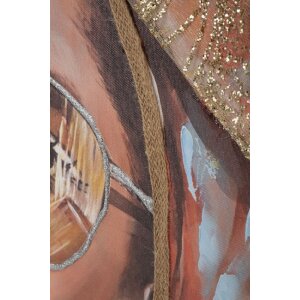 Mauro Ferretti mural Jennifer 70x3x100 cm multicolor