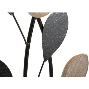 Mauro Ferretti panel mural Divaker 27x2,5x70 cm marrón negro