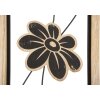 Mauro Ferretti panel mural Koman 26x2,5x60 cm marrón negro