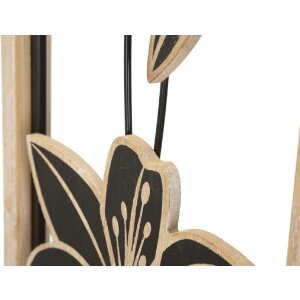 Mauro Ferretti panel mural Koman 26x2,5x60 cm marrón negro