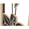 Mauro Ferretti panel mural Koman 26x2,5x60 cm marrón negro