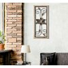 Mauro Ferretti panel mural Koman 26x2,5x60 cm marrón negro