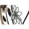 Mauro Ferretti Panel mural de rafia Ø50x3 cm marrón negro