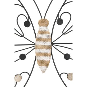 Mauro Ferretti panel de pared mariposa 39,5x1,5x33,5 cm...