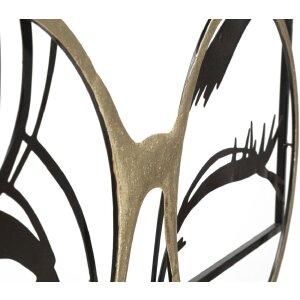 Mauro Ferretti panel de pared gafas 89,5x3,8x41,3 cm negro