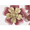 Mauro Ferretti panel mural Lobi 91,4x6,4x50,8 cm oro rosa oscuro