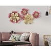 Mauro Ferretti panel mural Lobi 91,4x6,4x50,8 cm oro rosa oscuro