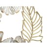 Mauro Ferretti panel mural Whity 54x6,4x73,7 cm blanco dorado