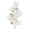 Panel mural Mauro Ferretti Foso 52,7x5,7x90,8 cm blanco dorado