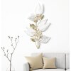 Panel mural Mauro Ferretti Foso 52,7x5,7x90,8 cm blanco dorado