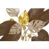 Panel mural Mauro Ferretti Browy 50,2x5,1x50,2 cm marrón dorado