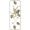 Mauro Ferretti panel de pared mono 28,6x3,8x74,3 cm gris oro