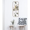 Mauro Ferretti panel de pared mono 28,6x3,8x74,3 cm gris oro