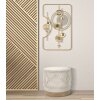 Mauro Ferretti panel de pared Goldy 49.5x3.8x80 oro