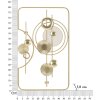 Mauro Ferretti panel de pared Goldy 49.5x3.8x80 oro