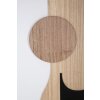 Mauro Ferretti Panel mural MDF Astry 60x2x80 negro natural