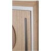 Mauro Ferretti Panel mural MDF Astry 60x2x80 negro natural