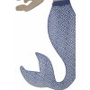 Mauro Ferretti panel mural Sirena 30,5x2x60 cm azul natural