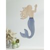 Mauro Ferretti panel mural Sirena 30,5x2x60 cm azul natural