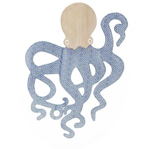 Mauro Ferretti panel mural pulpo 41x1,5x57 cm azul natural
