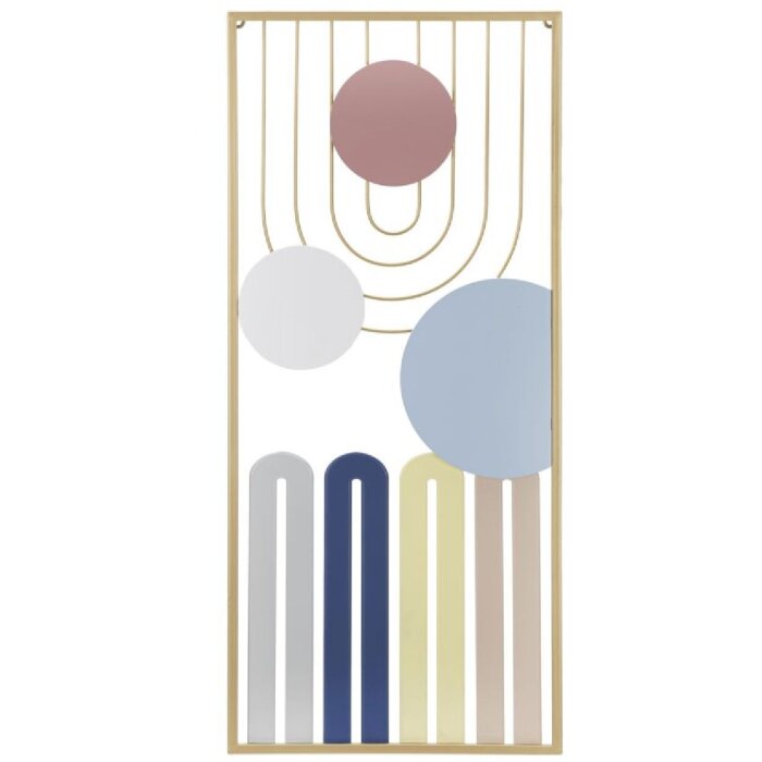 Mauro Ferretti panel mural Colorido 37x2x84 cm multicolor