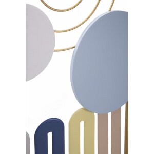 Mauro Ferretti panel mural Colorido 37x2x84 cm multicolor