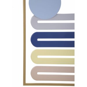 Mauro Ferretti panel mural Colorido 37,5x2x84 cm multicolor