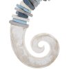 Mauro Ferretti decoración colgante caballito de mar 22x6x55 cm multicolor