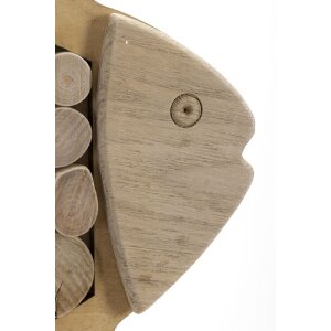 Mauro Ferretti decoración colgante pez Nature 42,5x2x28,5 cm natural