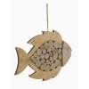 Mauro Ferretti decoración colgante pez Nature 42,5x2x28,5 cm natural