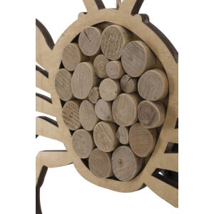 Mauro Ferretti decoración colgante cangrejo Nature 35x2x31 cm natural