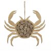 Mauro Ferretti decoración colgante cangrejo Nature 35x2x31 cm natural