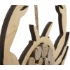 Mauro Ferretti decoración colgante cangrejo Nature 35x2x31 cm natural