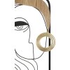 Mauro Ferretti panel mural Picassy 52x2x63 cm negro marrón dorado
