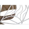 Mauro Ferretti panel mural Adriatic 89,5x3,8x57,8 cm blanco marrón