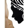 Mauro Ferretti panel mural Tribal 53x2x80 cm negro marrón