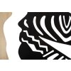 Mauro Ferretti panel mural Tribal 53x2x80 cm negro marrón
