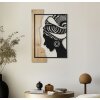 Mauro Ferretti panel mural Tribal 53x2x80 cm negro marrón
