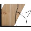 Mauro Ferretti panel mural Strip 50x2x90 cm negro marrón