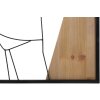 Mauro Ferretti panel mural Strip 50x2x90 cm negro marrón