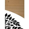 Mauro Ferretti panel mural Arc Set 3 piezas 105x2x70 cm negro marrón