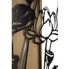 Panel mural Mauro Ferretti Lotus 60x2x90 cm negro marrón