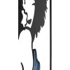 Mauro Ferretti panel mural Afef 60x1,3x80 cm negro azul