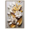 Mauro Ferretti mural Flora con marco 42x3.5x62 cm multicolor