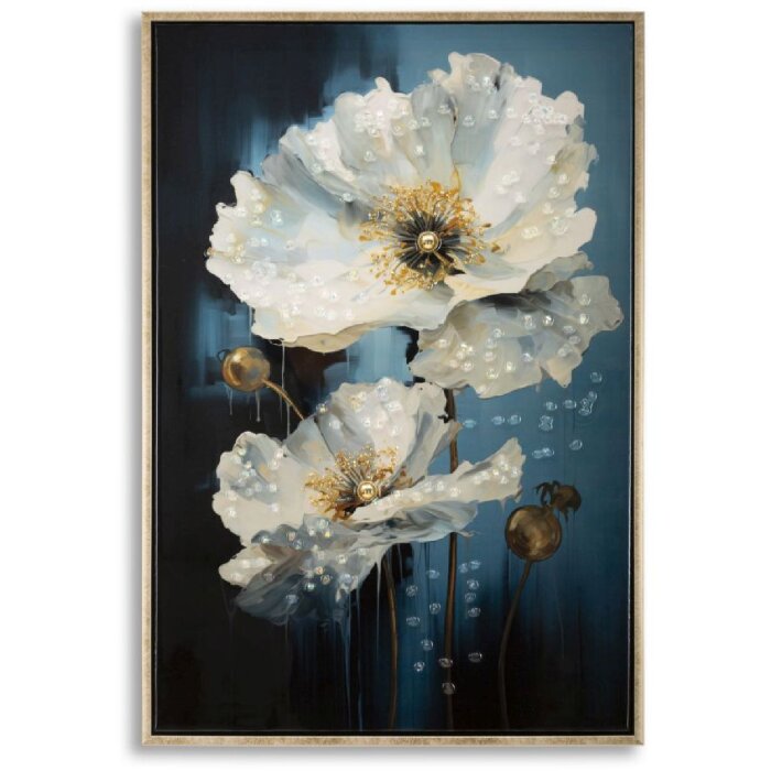 Mauro Ferretti mural de pared Bluey 42x3.5x62 cm azul blanco