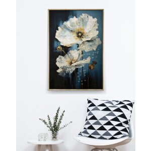 Mauro Ferretti mural de pared Bluey 42x3.5x62 cm azul blanco