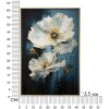 Mauro Ferretti mural de pared Bluey 42x3.5x62 cm azul blanco
