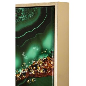 Mauro Ferretti mural Smeraldy 82x4x62 cm oro verde