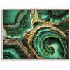 Mauro Ferretti mural Smeraldy 82x4x62 cm oro verde