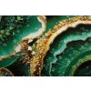 Mauro Ferretti mural Smeraldy 82x4x62 cm oro verde